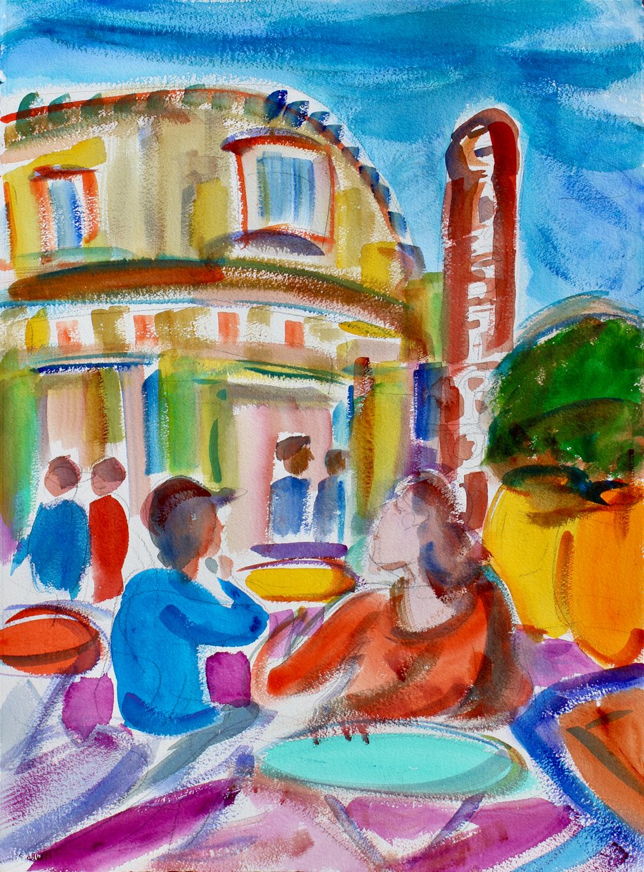 Kavárna v Castro, San Francisco, 2018 od Richard Fox
