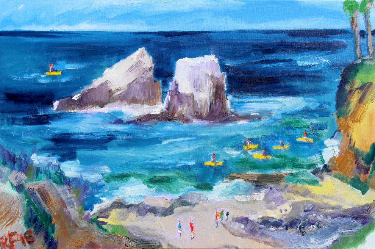 Seal Rock, Laguna, 2018 od Richard Fox