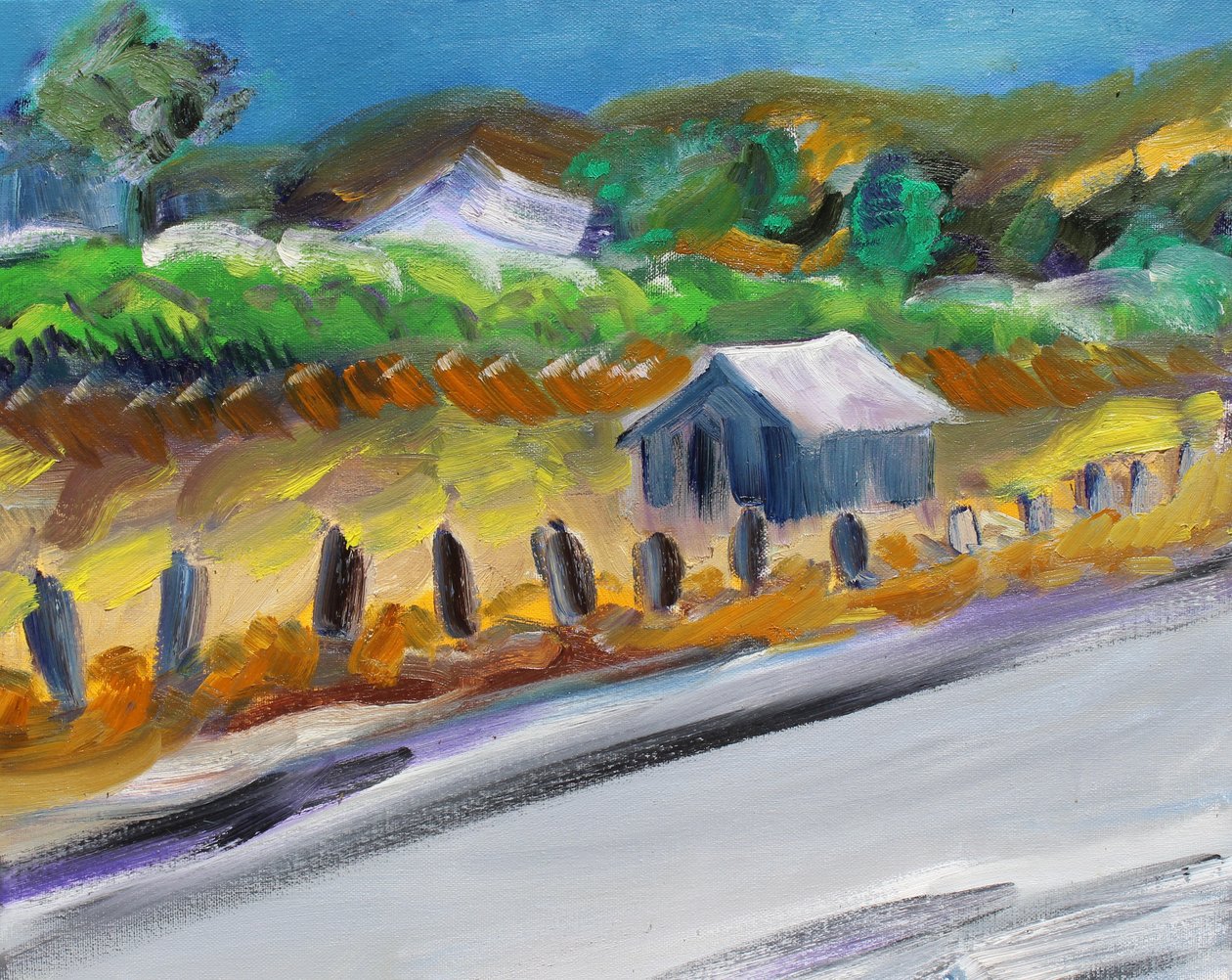 Bouda u dálnice, 2017 od Richard Fox