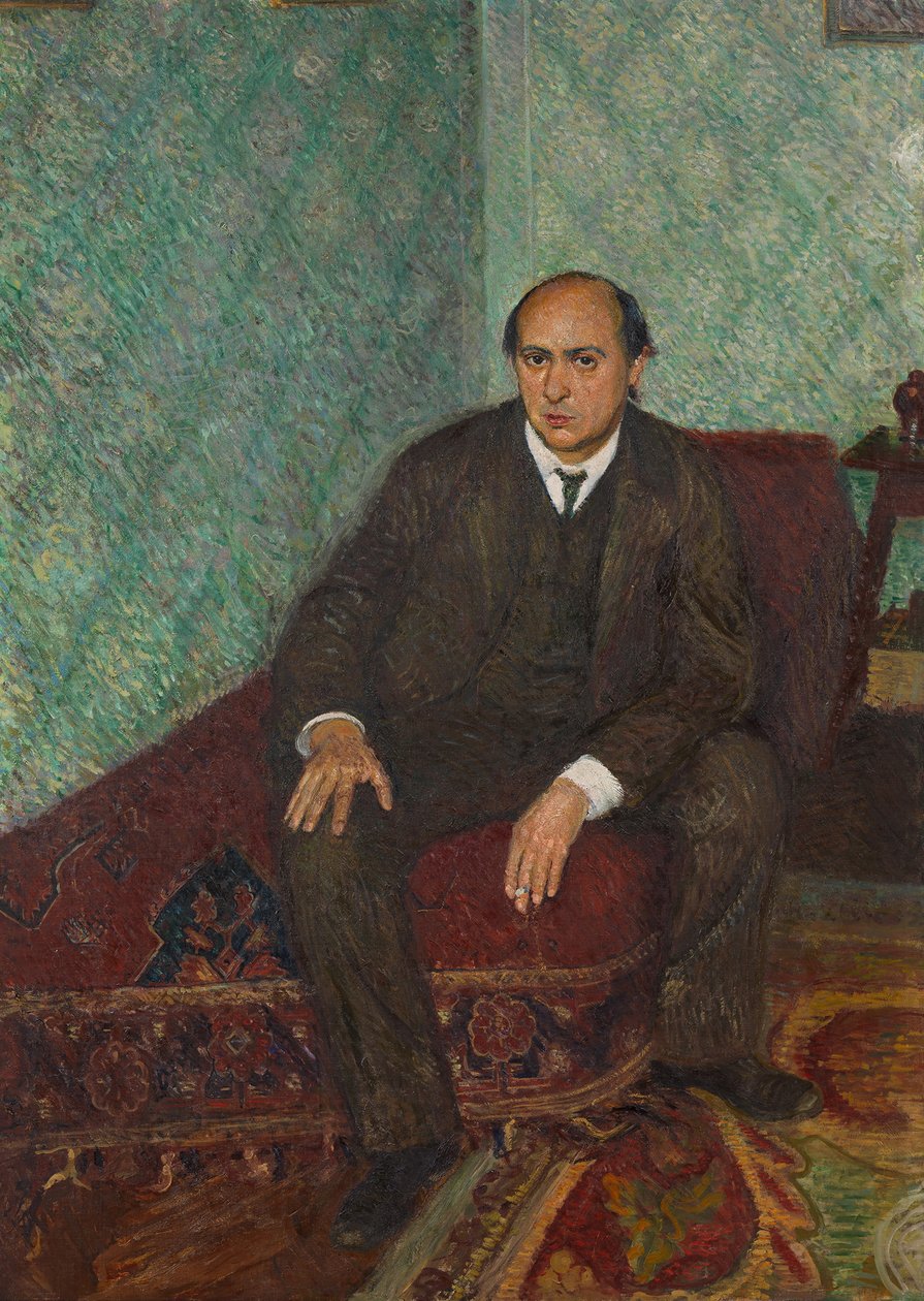 Portrét Arnolda Schönberga, c. 1907. od Richard Gerstl