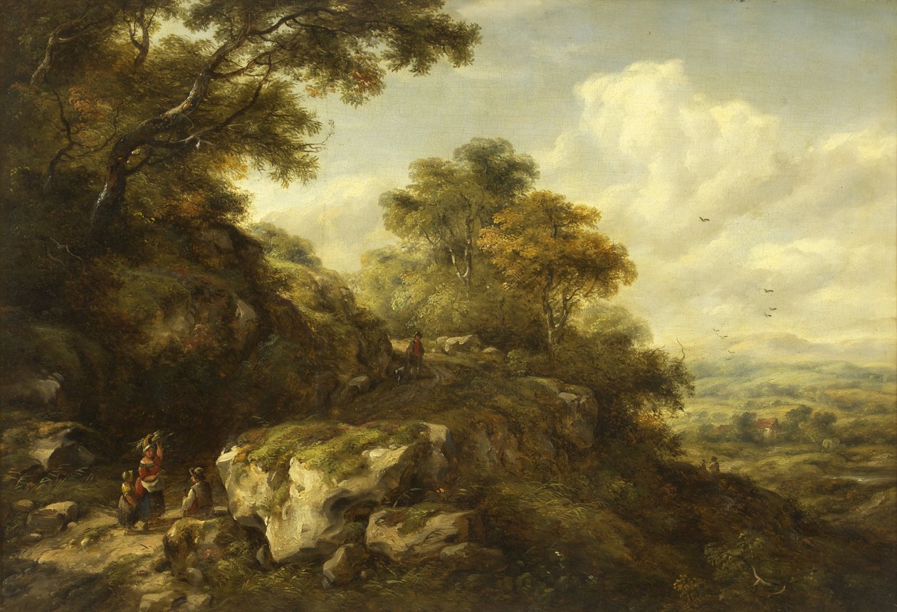 Zobrazit Blízko Otford, Kent od Richard Hilder