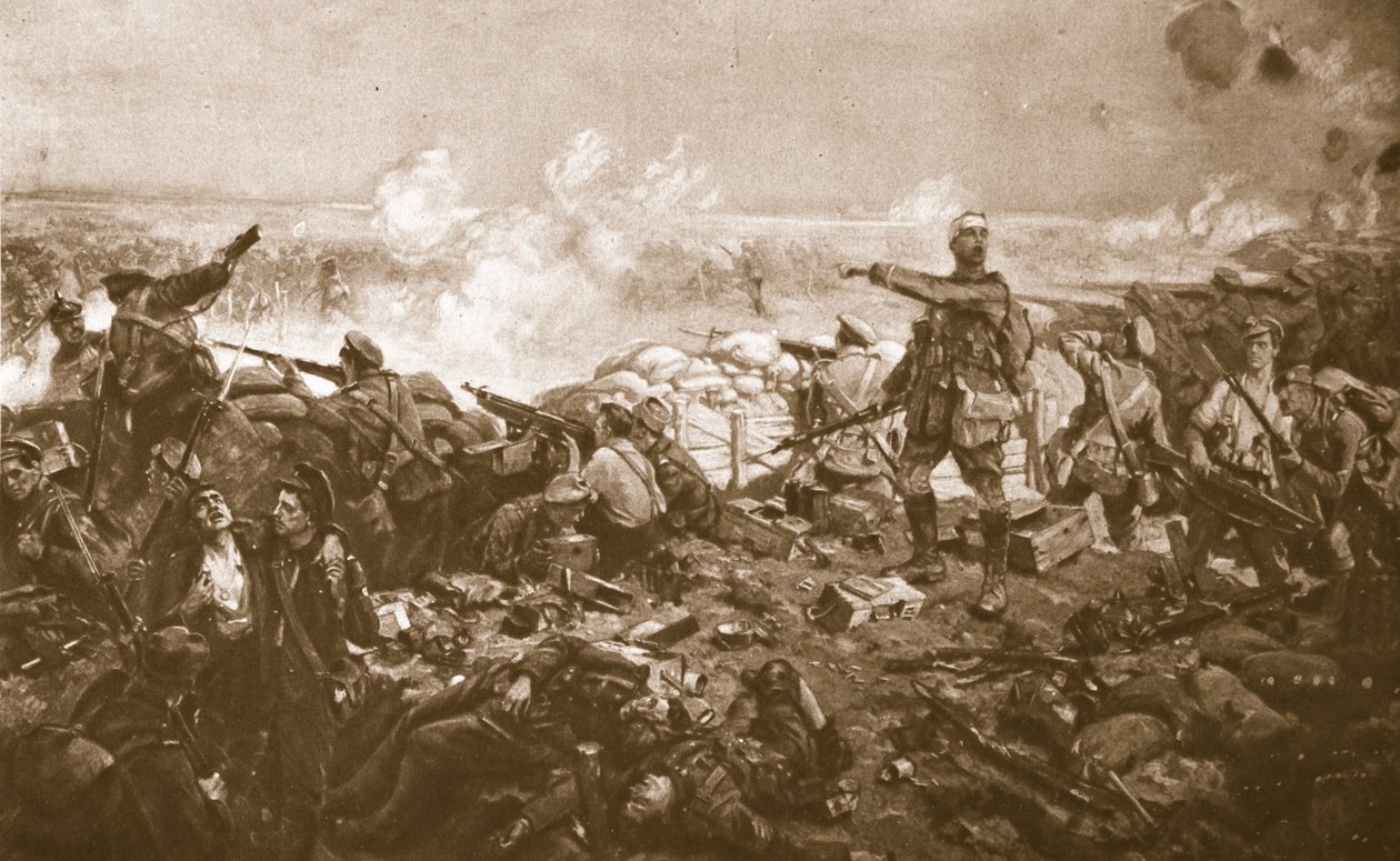 Druhá bitva o Ypres od Richard Jack