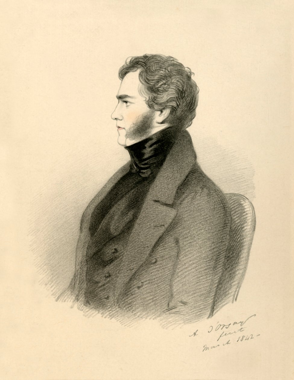 Admirál Rous, 1842. od Richard James Lane