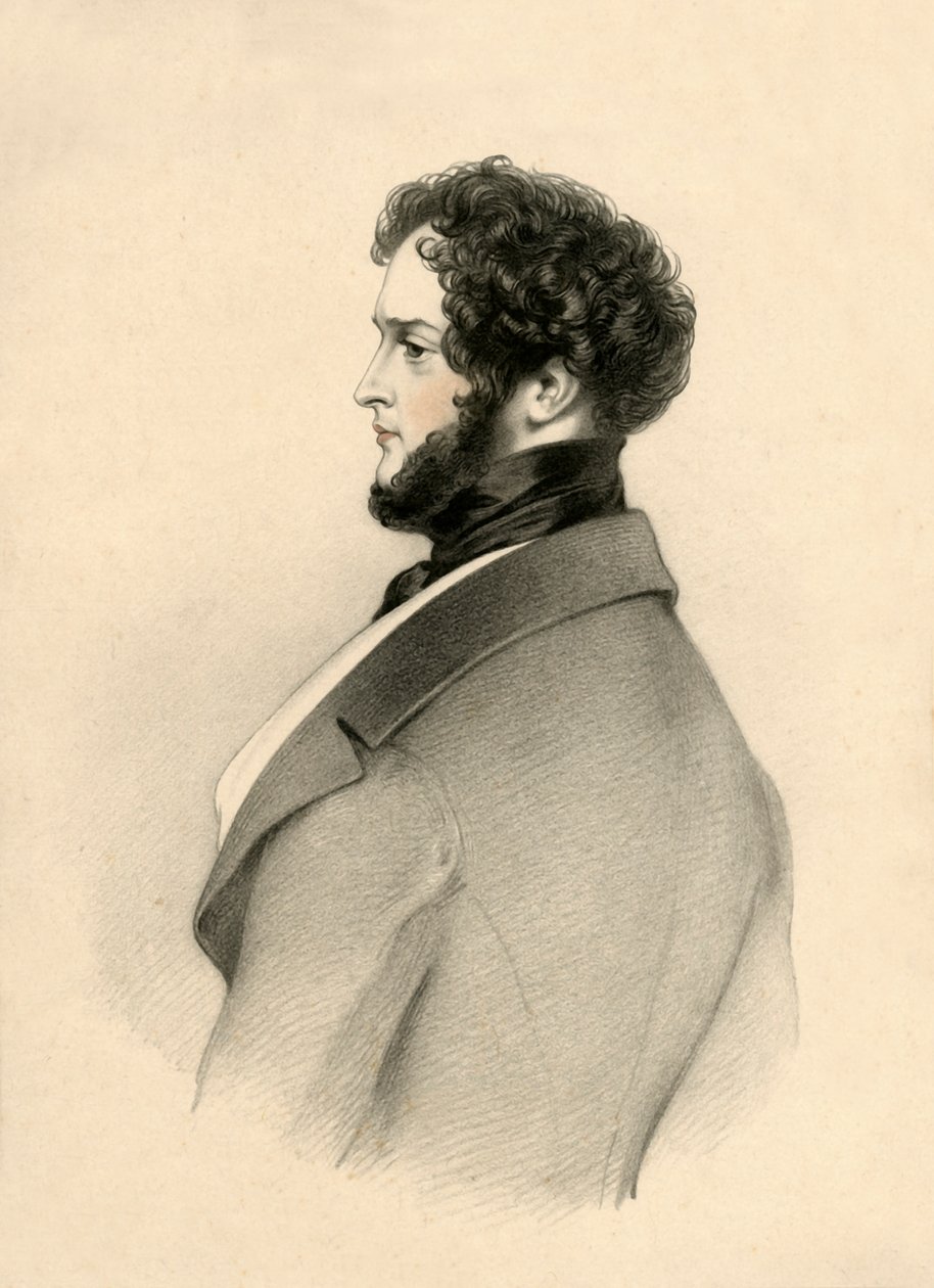 Alfred DOrsay, 1833. od Richard James Lane