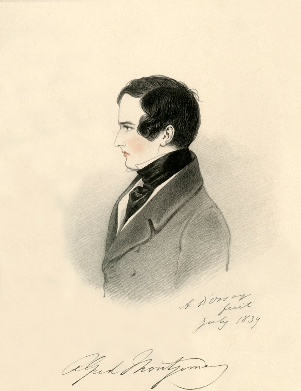 Alfred Montgomery, 1839. od Richard James Lane