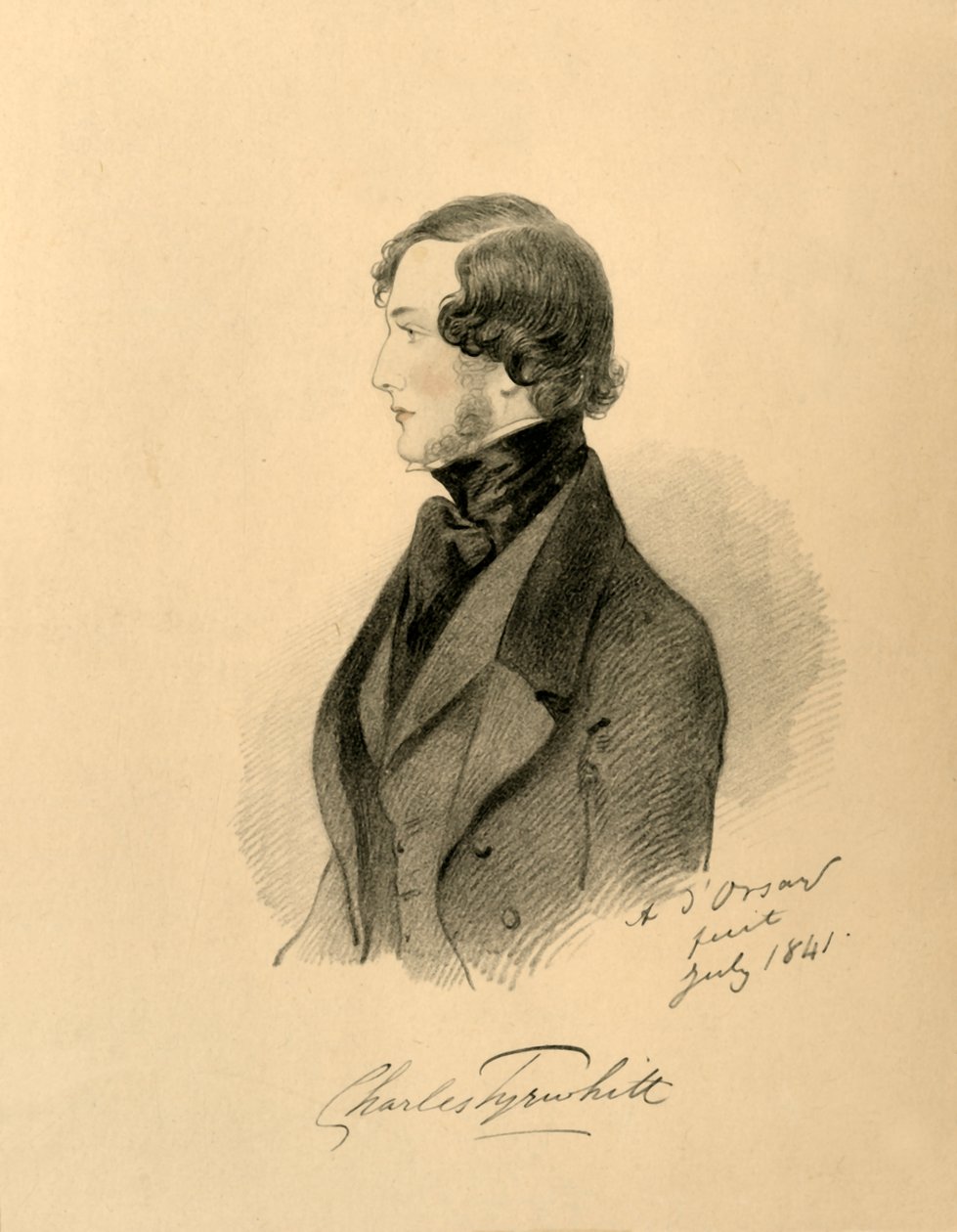 Charles Tyrwhitt, 1841. od Richard James Lane