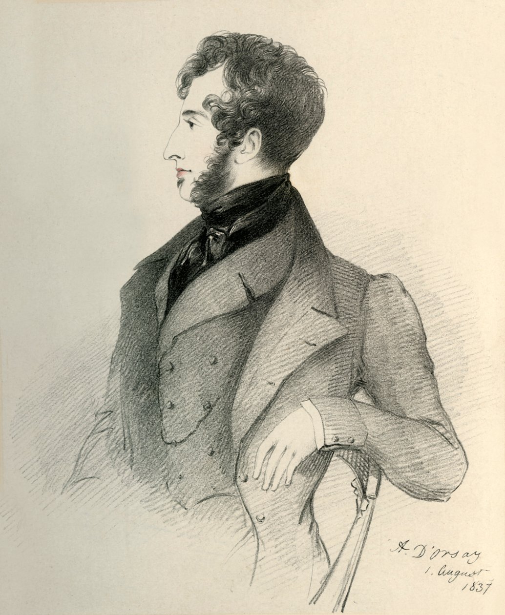 Edward Lytton Bulwer, 1837. od Richard James Lane