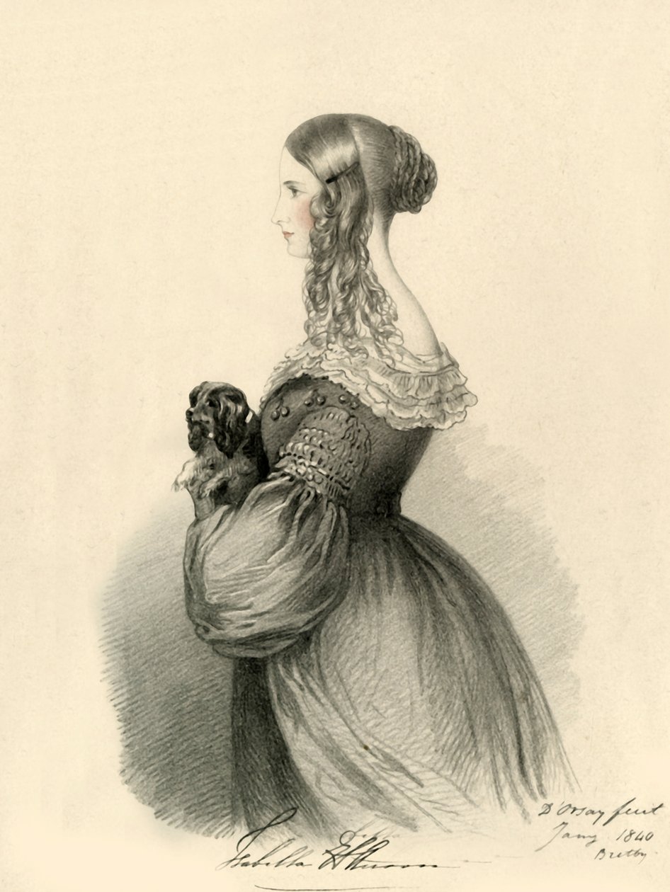 Isabella Anson, 1840. od Richard James Lane