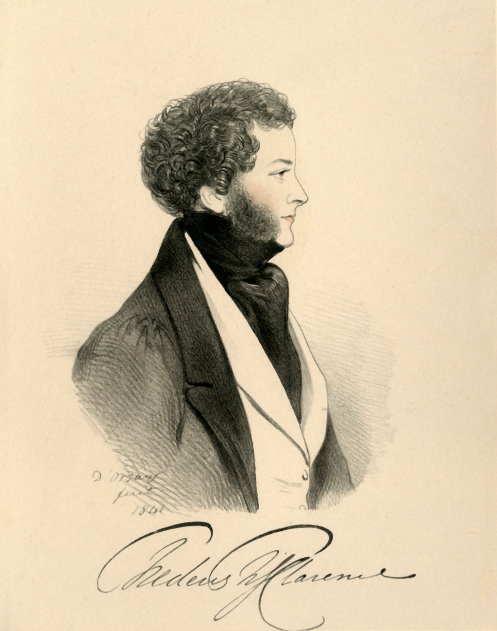 Lord Frederic FitzClarence, 1841. od Richard James Lane