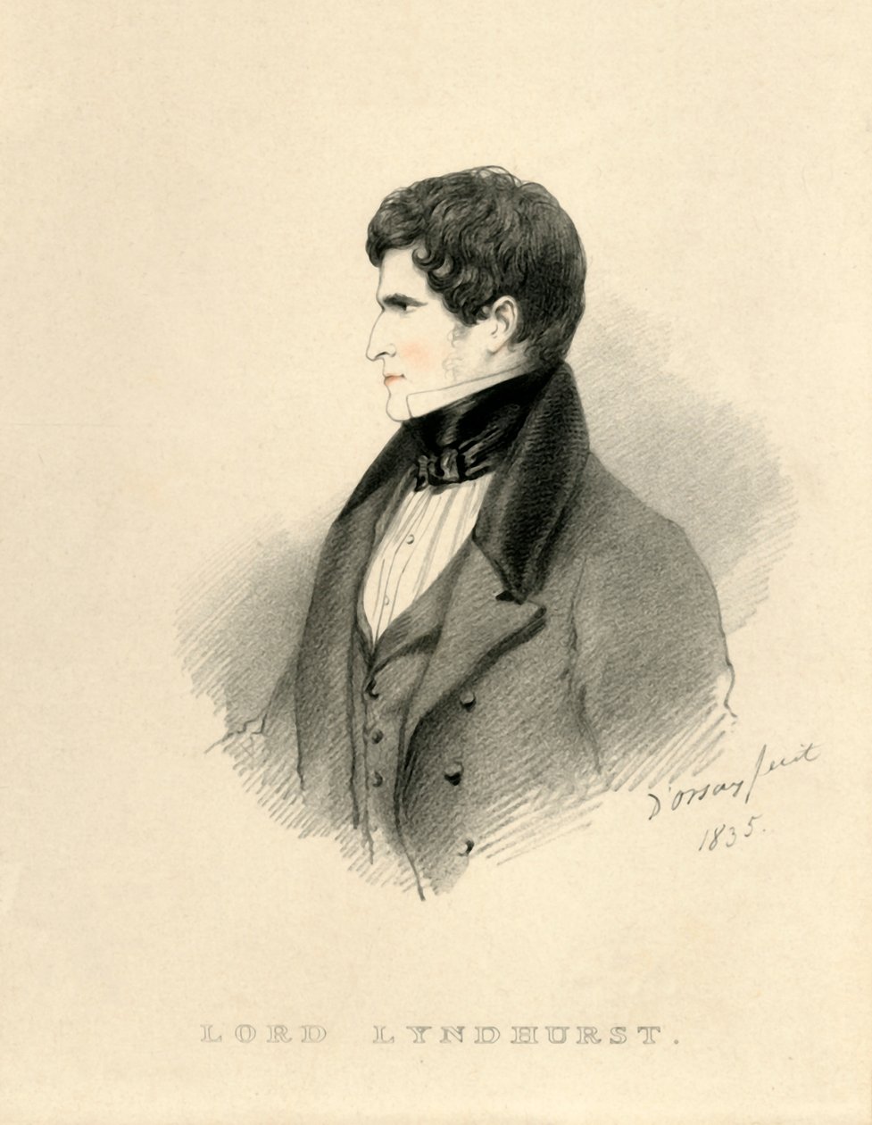 Lord Lyndhurst, 1835. od Richard James Lane