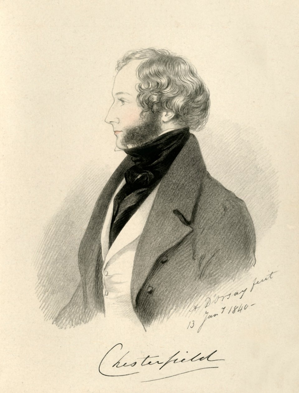 Hrabě z Chesterfield, 1840. od Richard James Lane