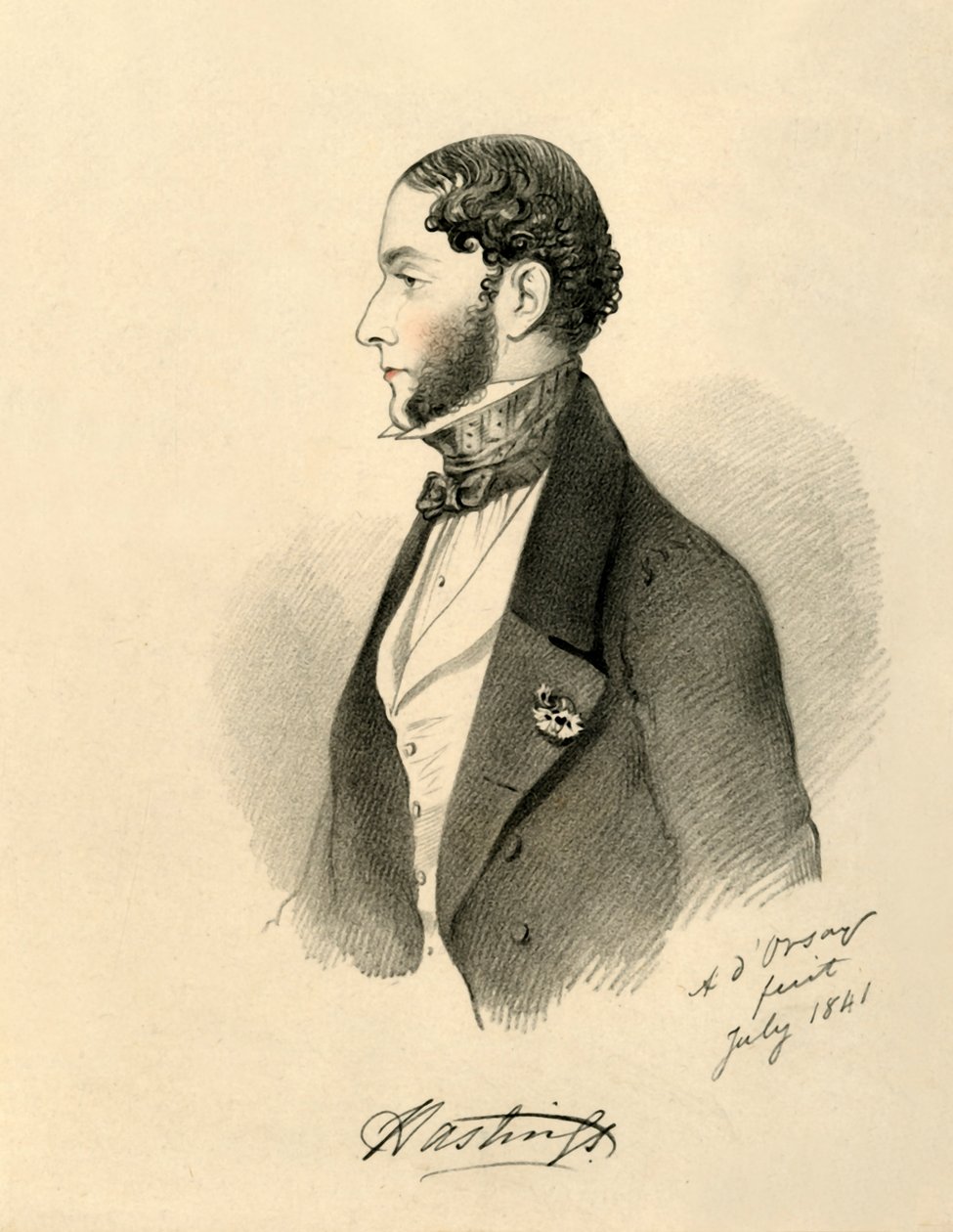 Markýz z Hastings, 1841. od Richard James Lane