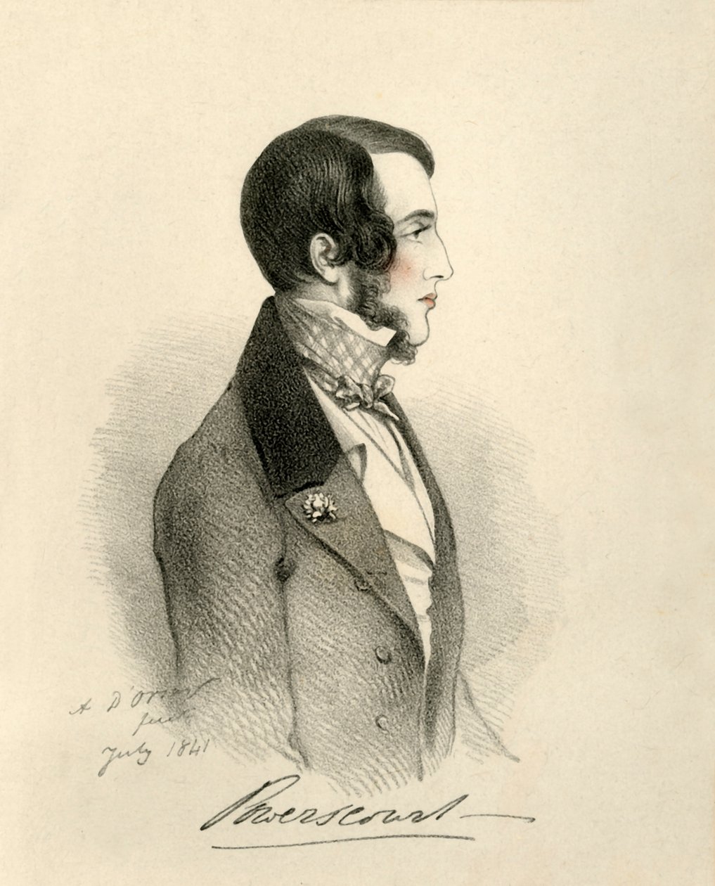Vikomt Powerscourt, 1841. od Richard James Lane