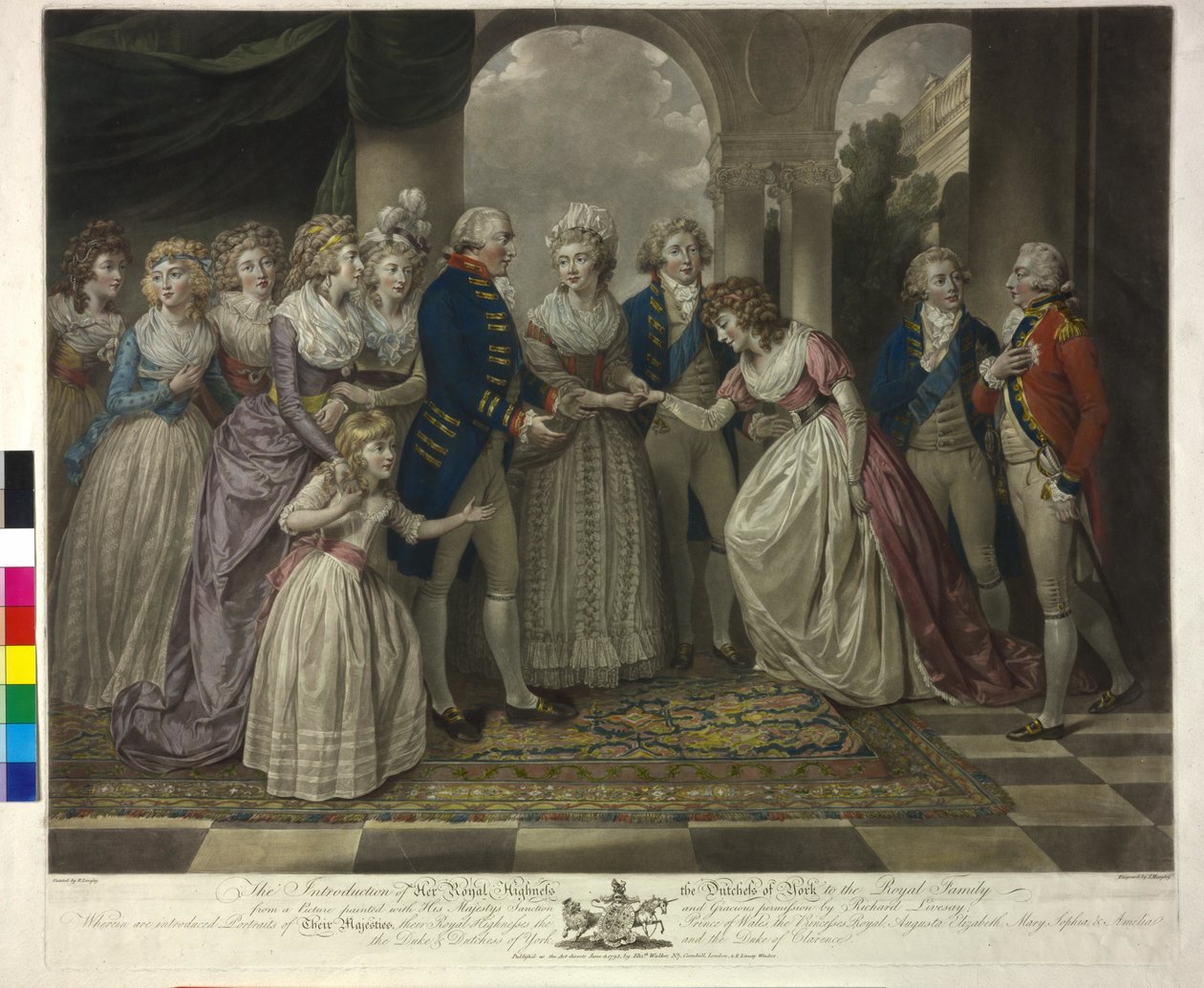 Anglický král George III od Richard Livesay