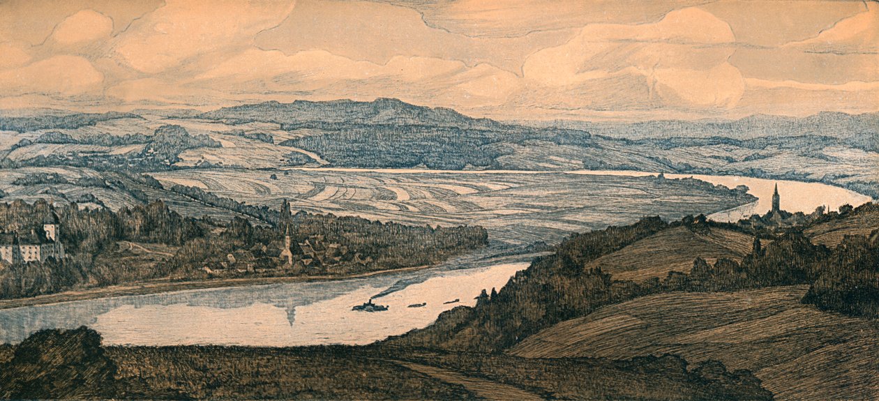 „Persenburg na Dunaji“, 20. století od Richard Lux