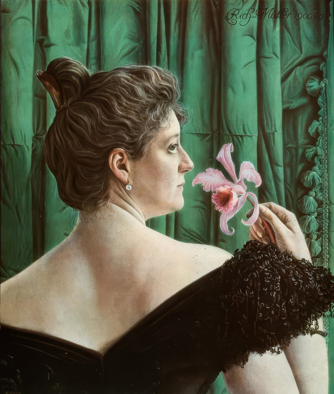 Portrét dámy od Richard Mueller