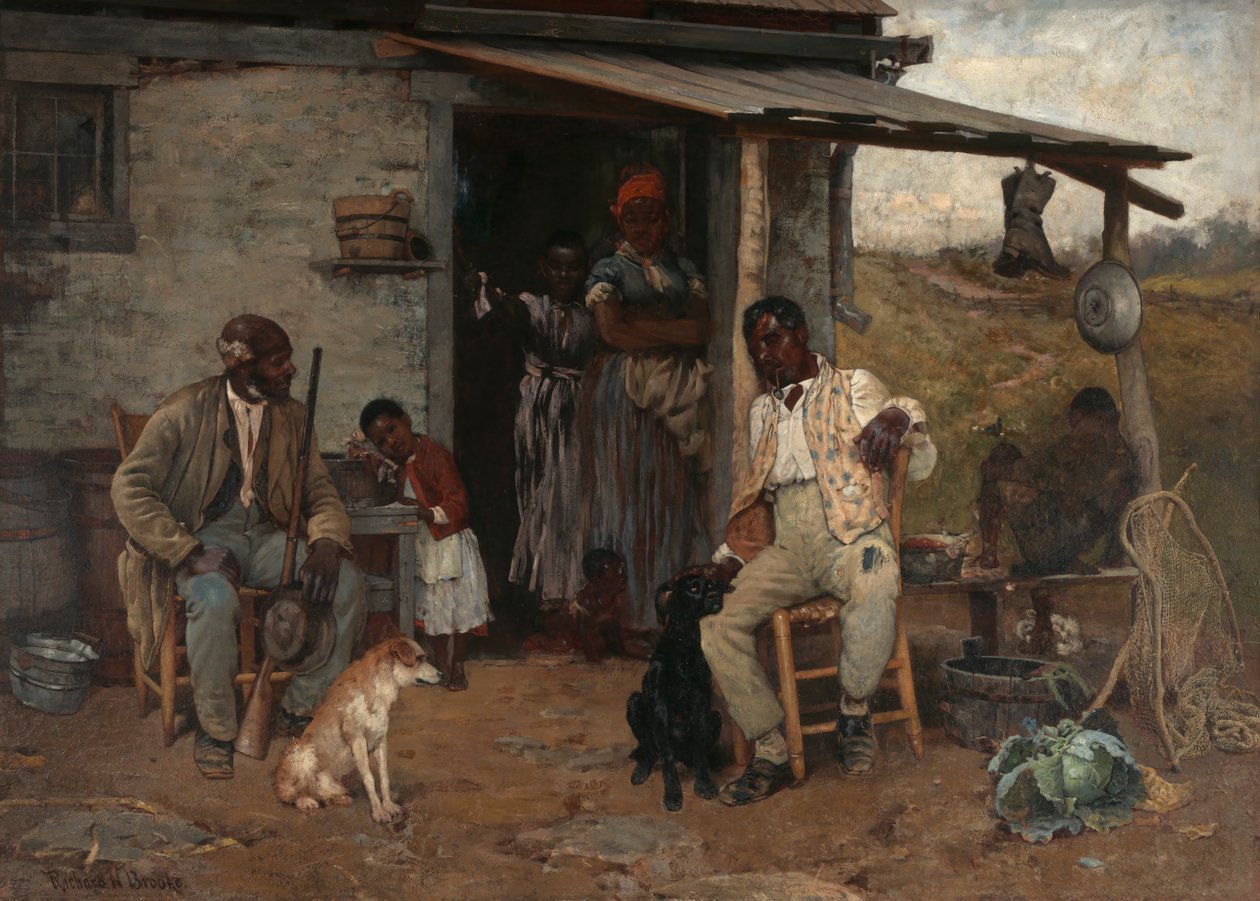 Výměna psů, 1881. od Richard Norris Brooke