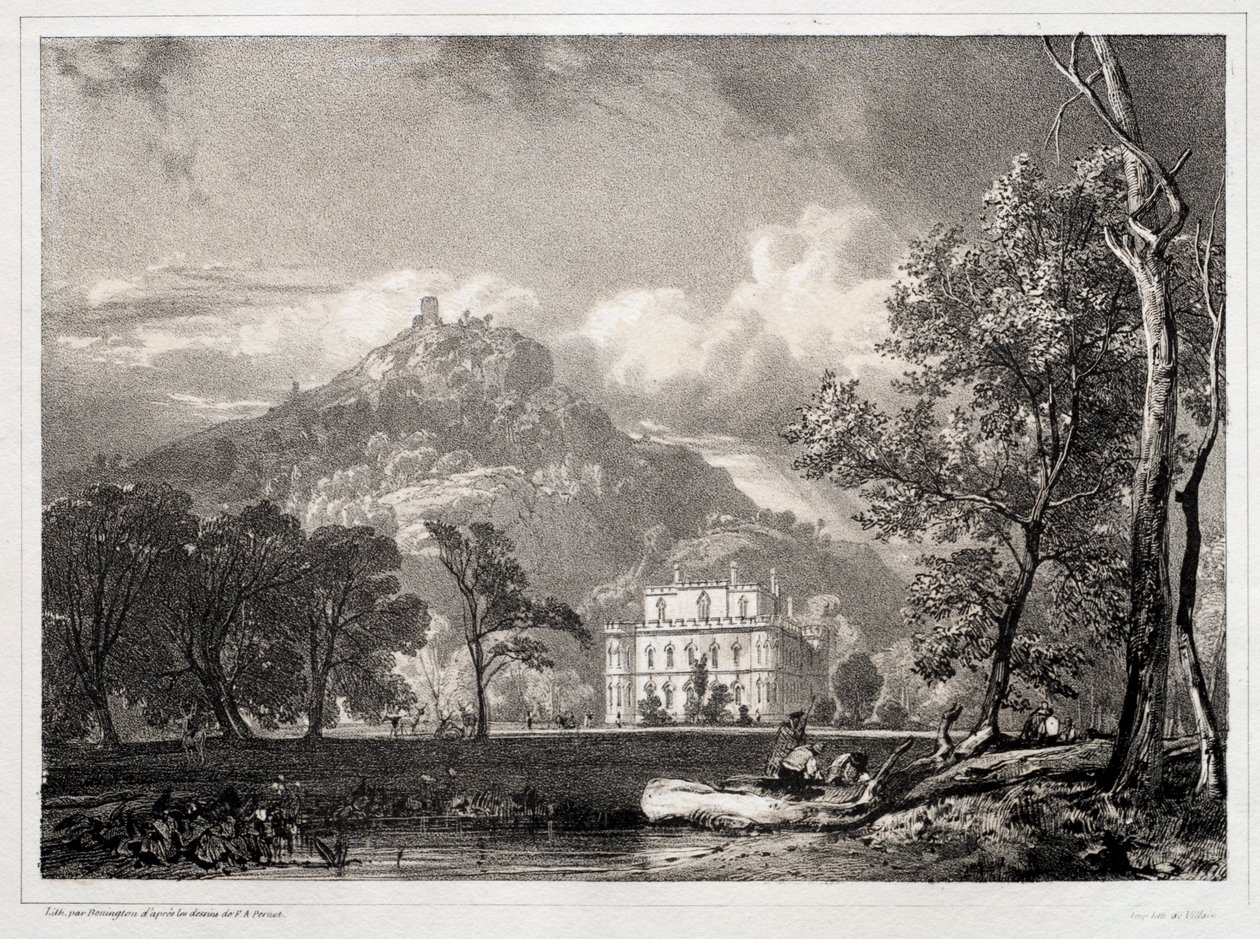 Hrad Argyle, 1826. od Richard Parkes Bonington