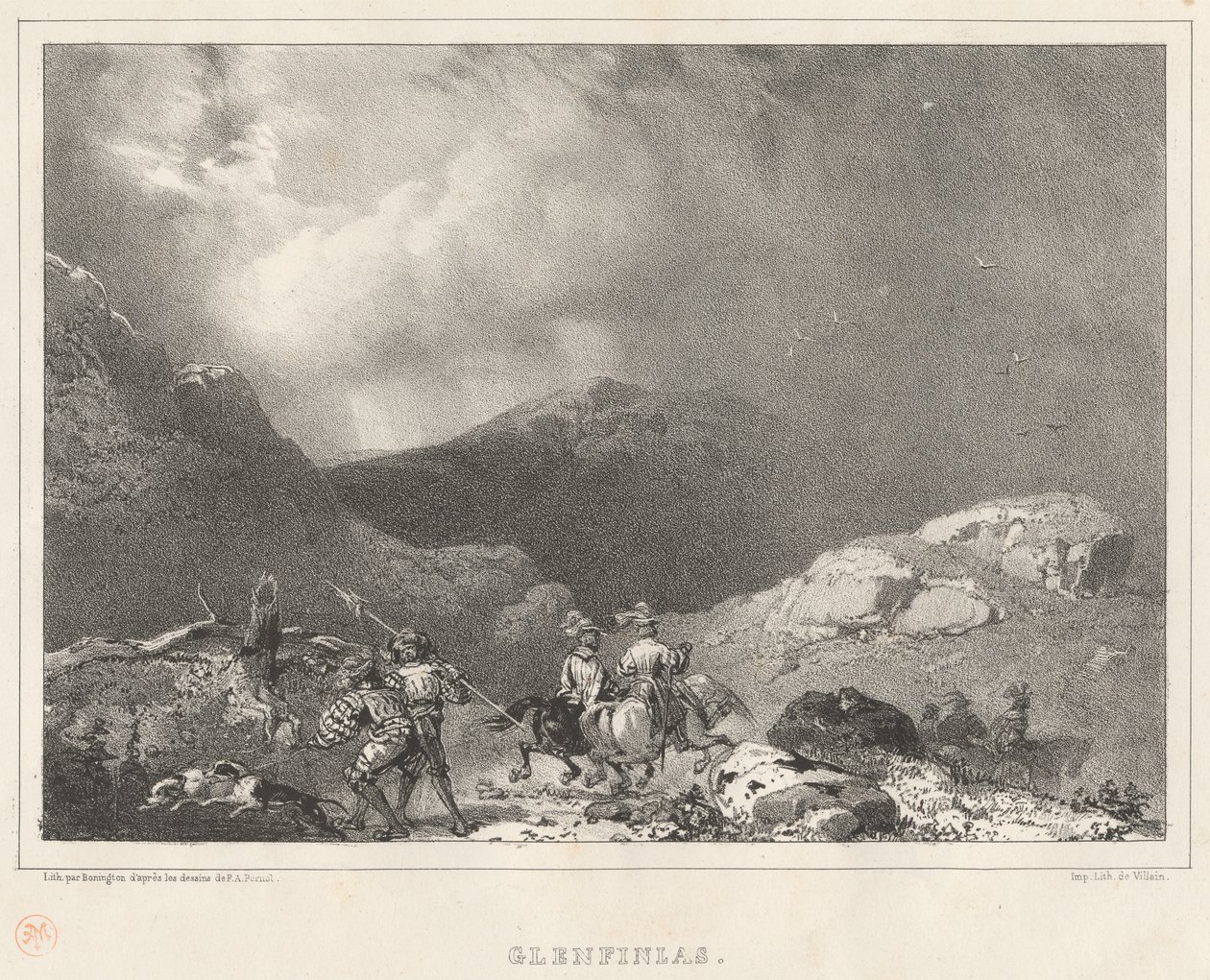 Glenfinlas od Richard Parkes Bonington