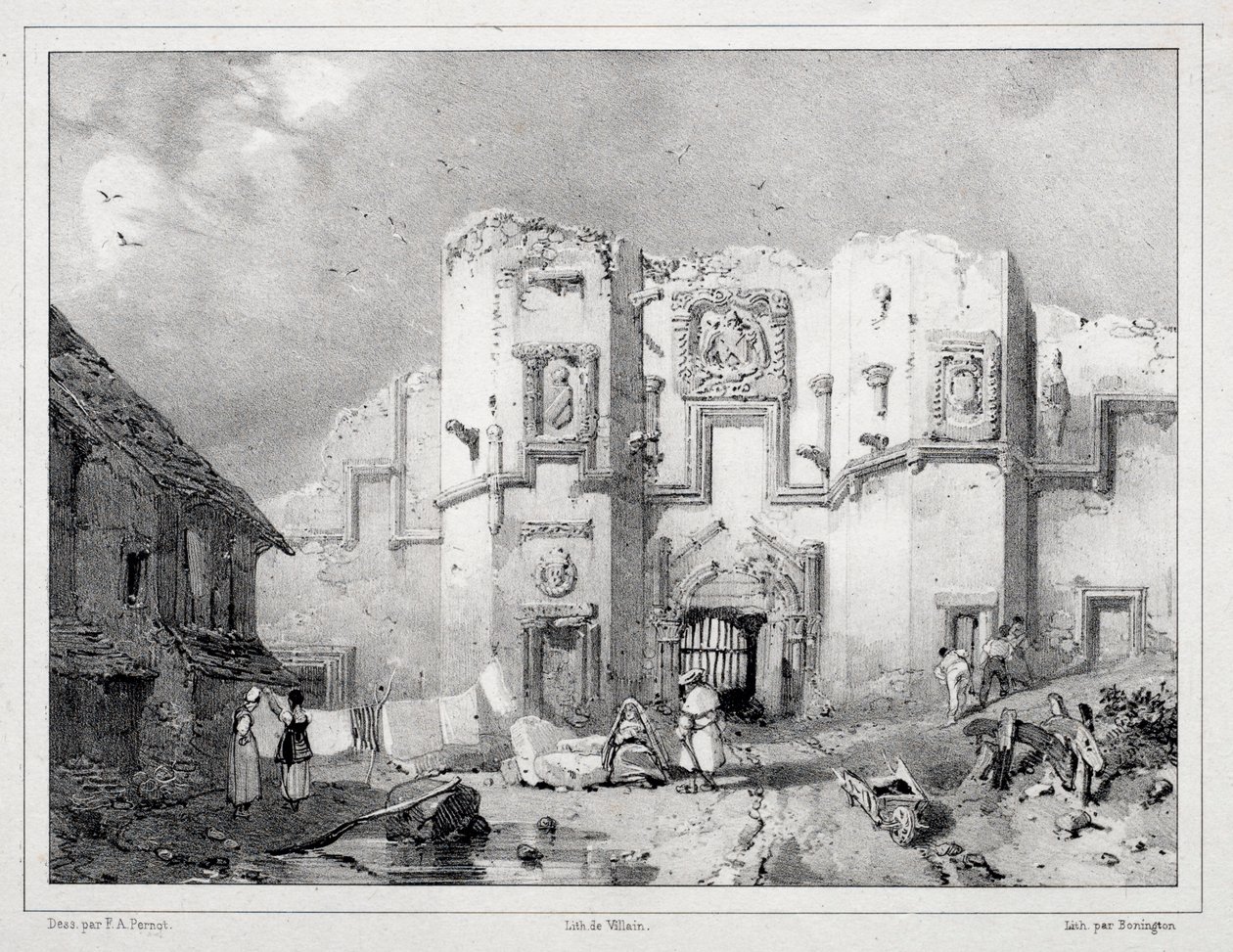 Stará brána ve Stirlingu, 1826. od Richard Parkes Bonington