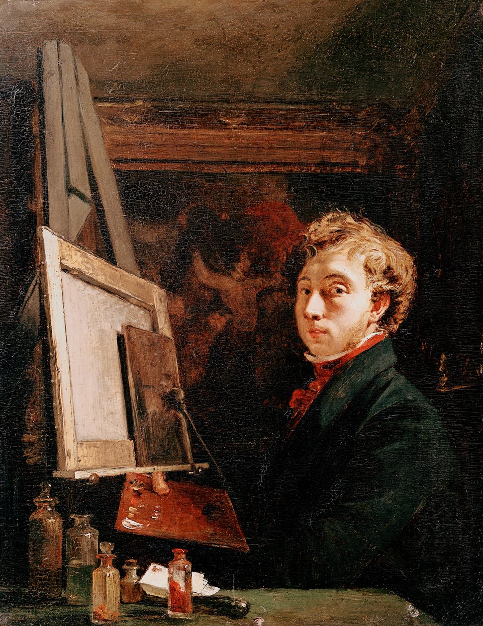 Autoportrét od Richard Parkes Bonington