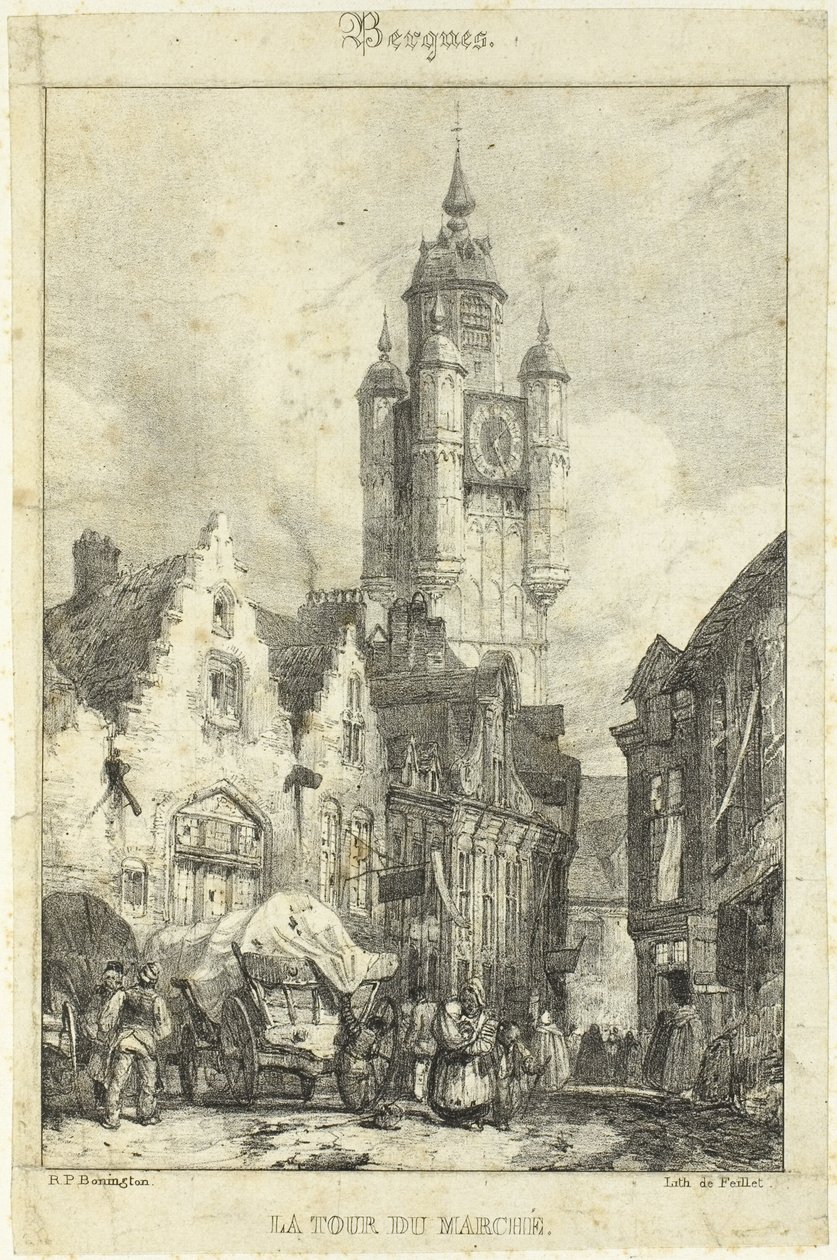 Tower Marketplace od Richard Parkes Bonington