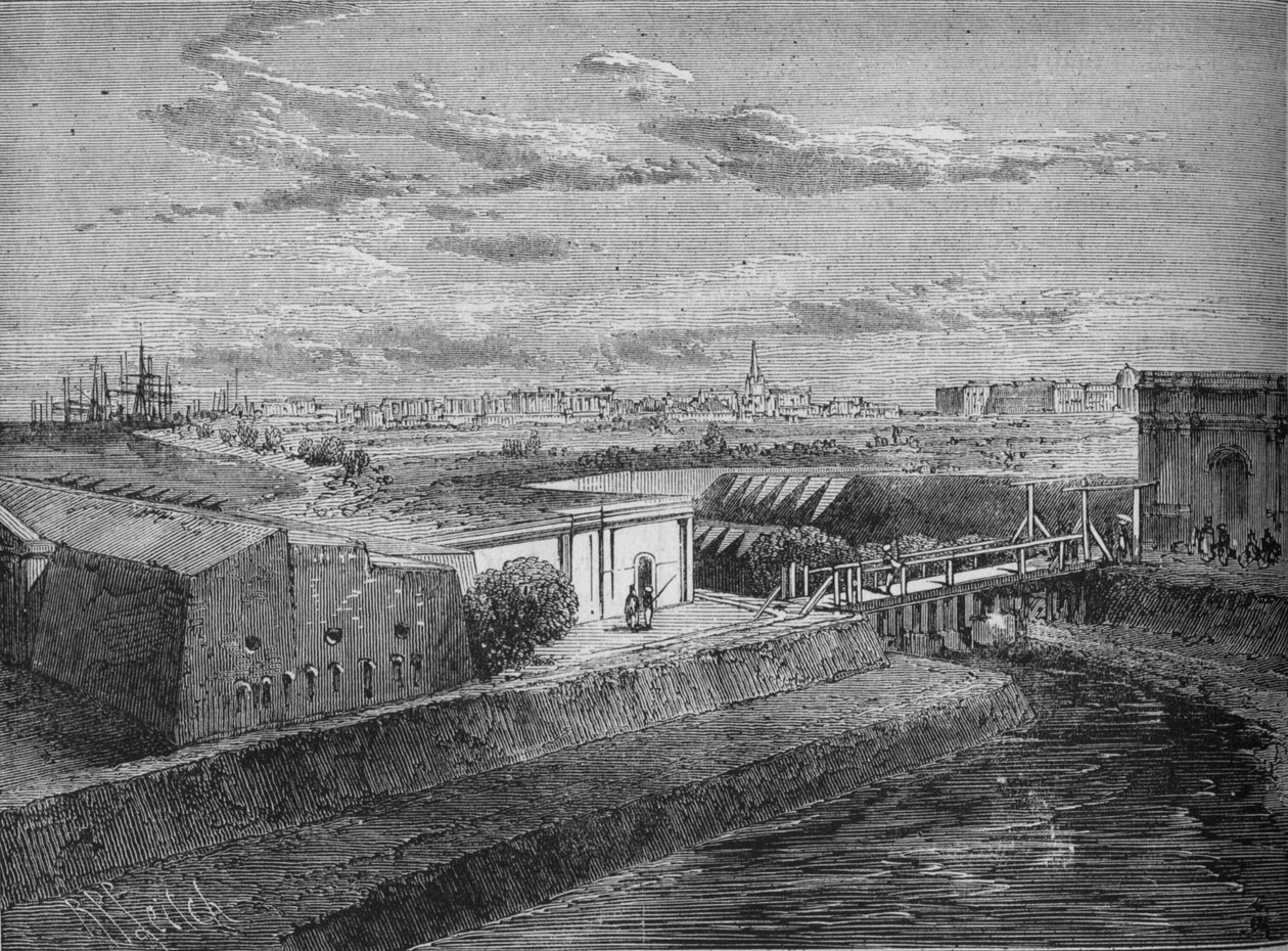 Fort William, c1880 od Richard Principal Leitch