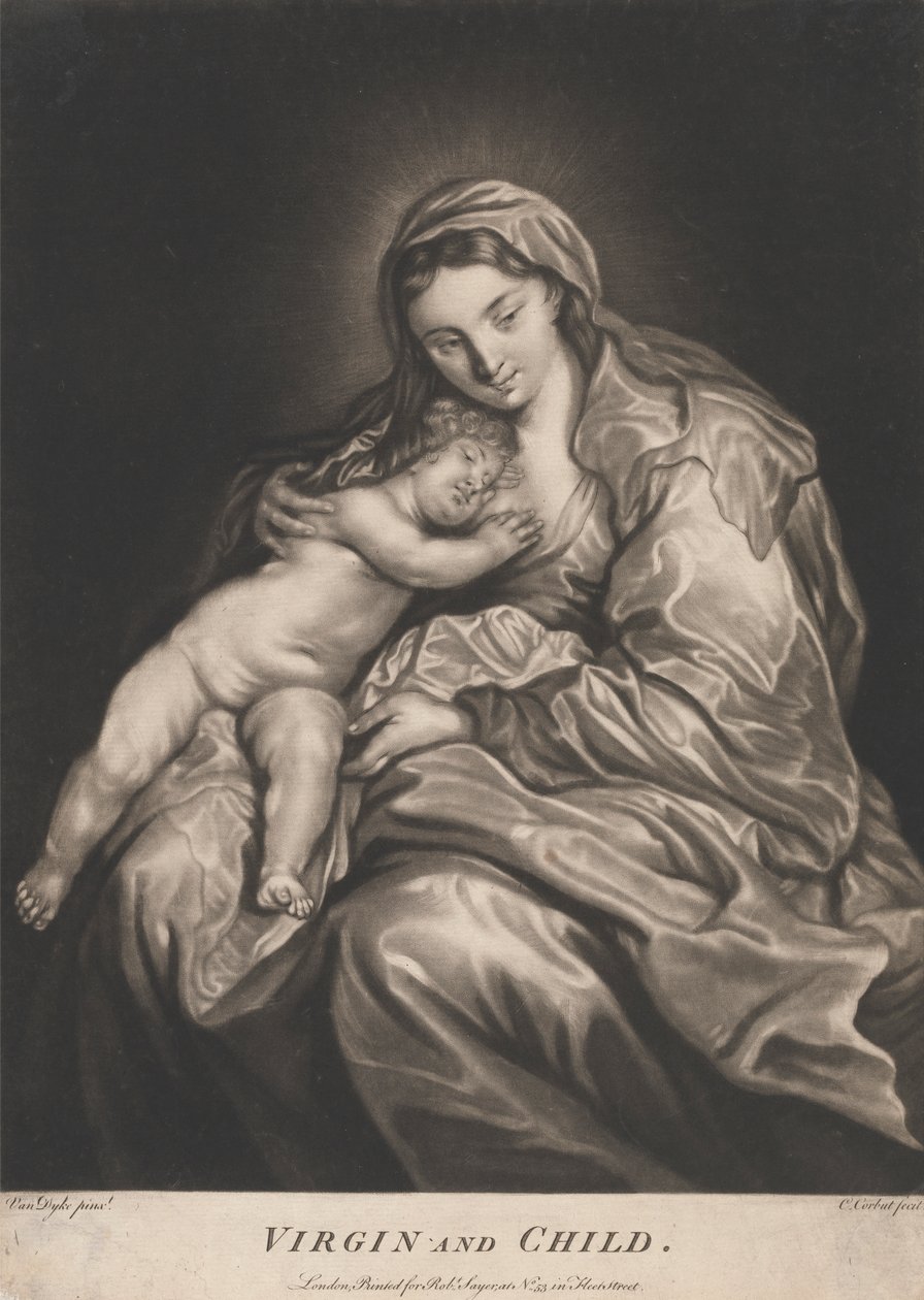 Panna a dítě od Richard Purcell