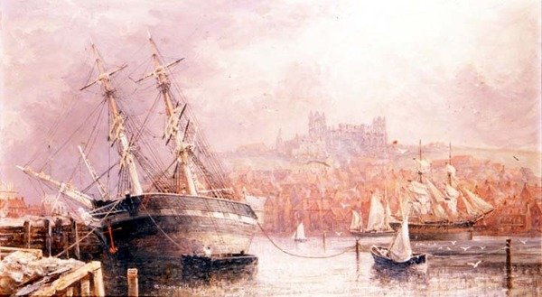 Whitby Harbour od Richard Weatherill