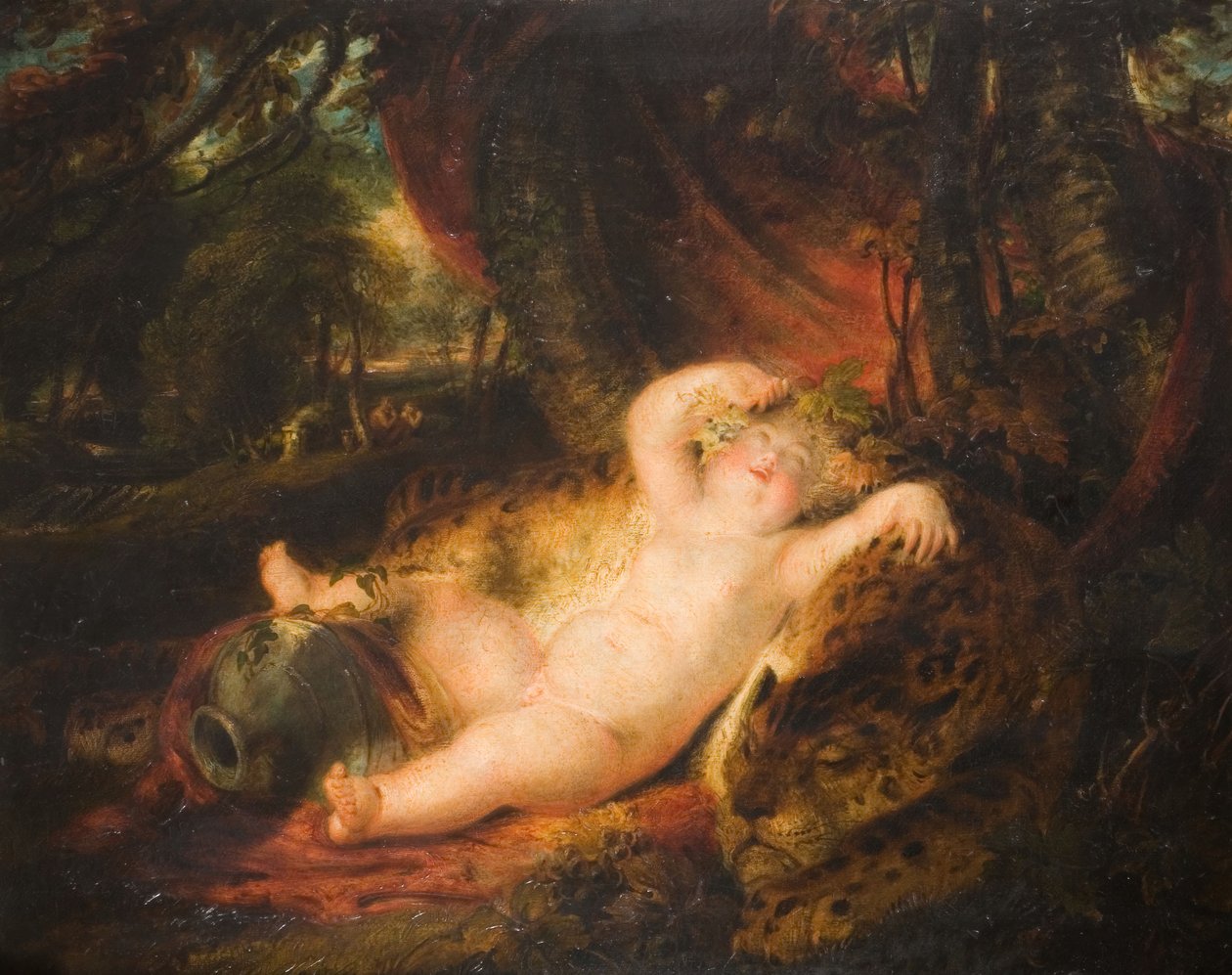 Dítě Bacchus, 1811. od Richard Westall