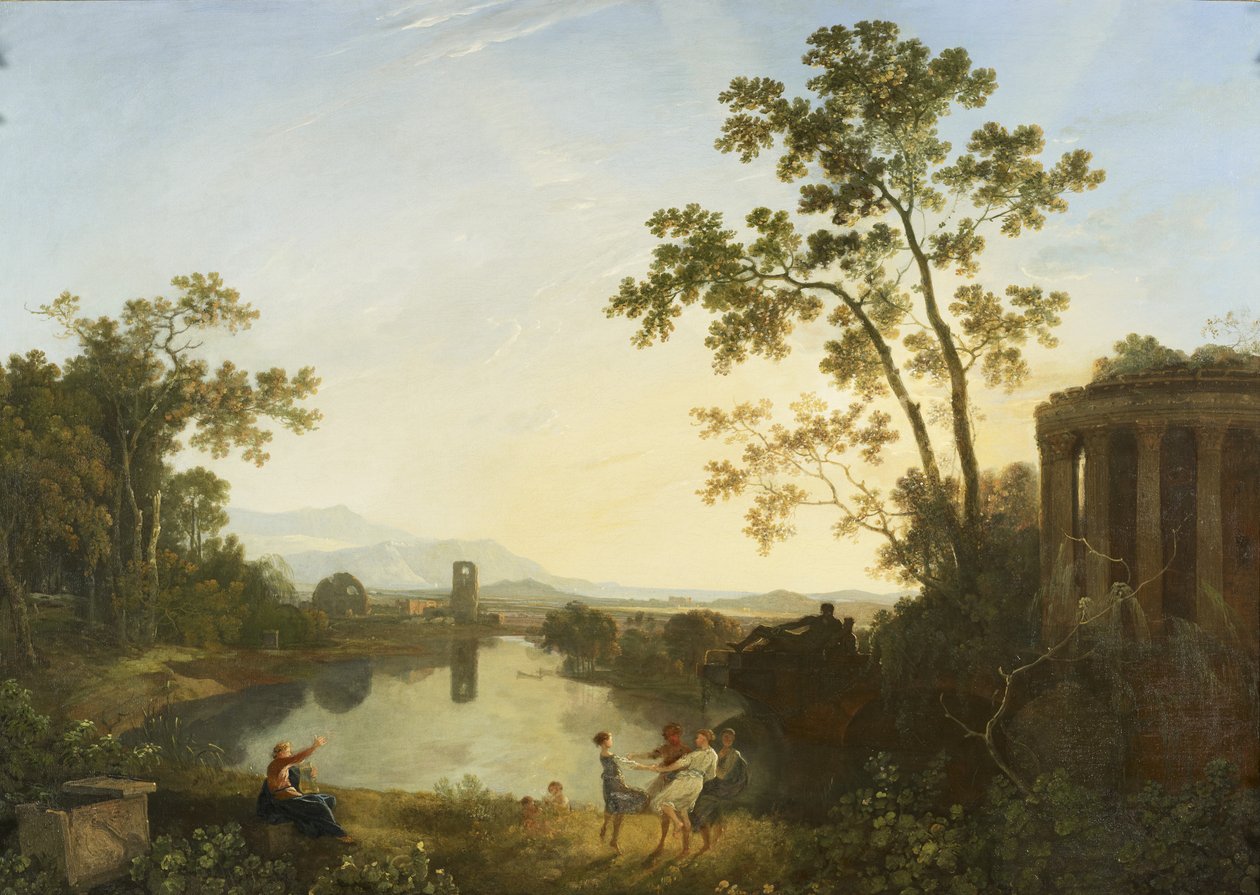 Apollo And The Seasons (olej na plátně) od Richard Wilson