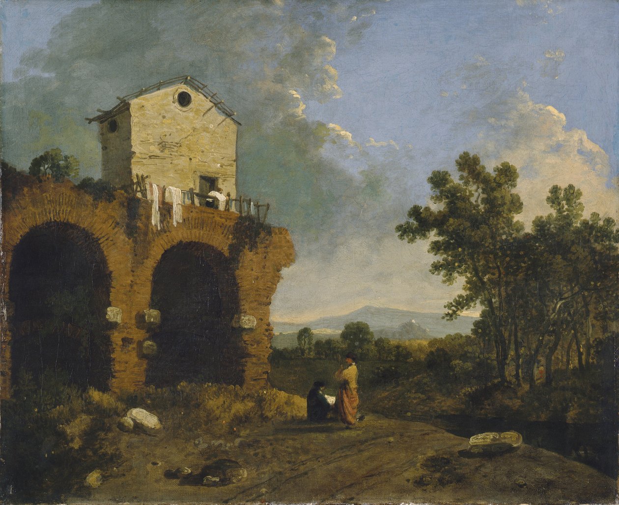 Hadrianuksen huvila, lähellä Tivolia od Richard Wilson