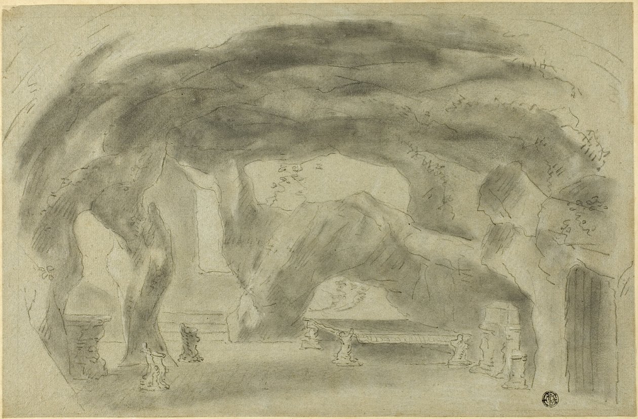 Interiér jeskyně od Richard Wilson