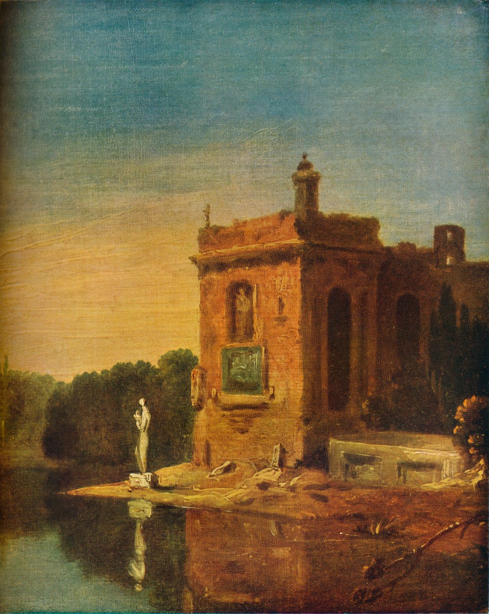 Italská scéna, c1744 od Richard Wilson