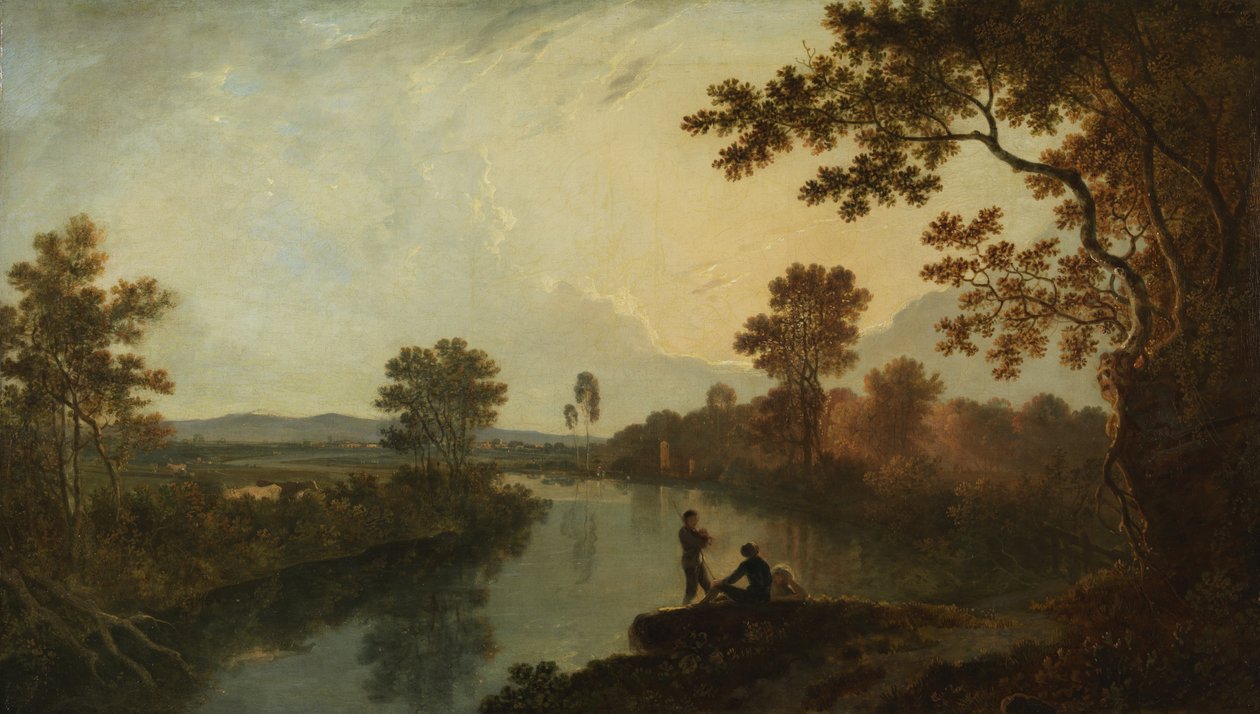 River Dee, cca 1760 (olej na plátně) od Richard Wilson