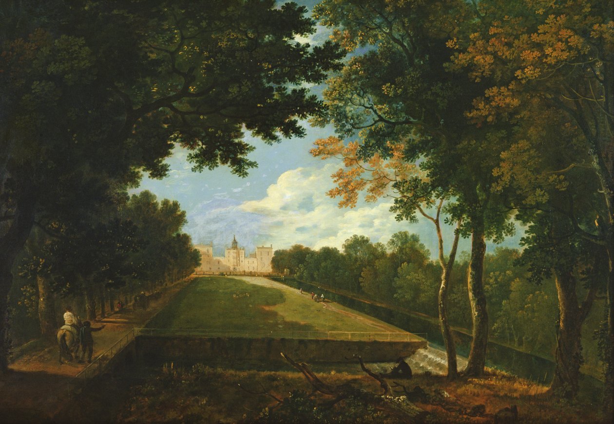 Wilton House, East View (olej na plátně) od Richard Wilson