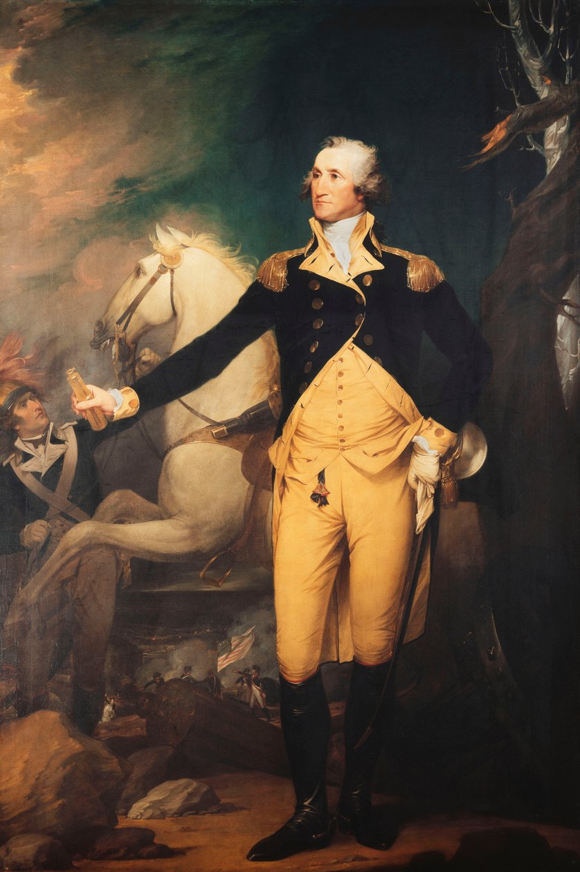 Portrét generála George Washingtona od Rober Muller