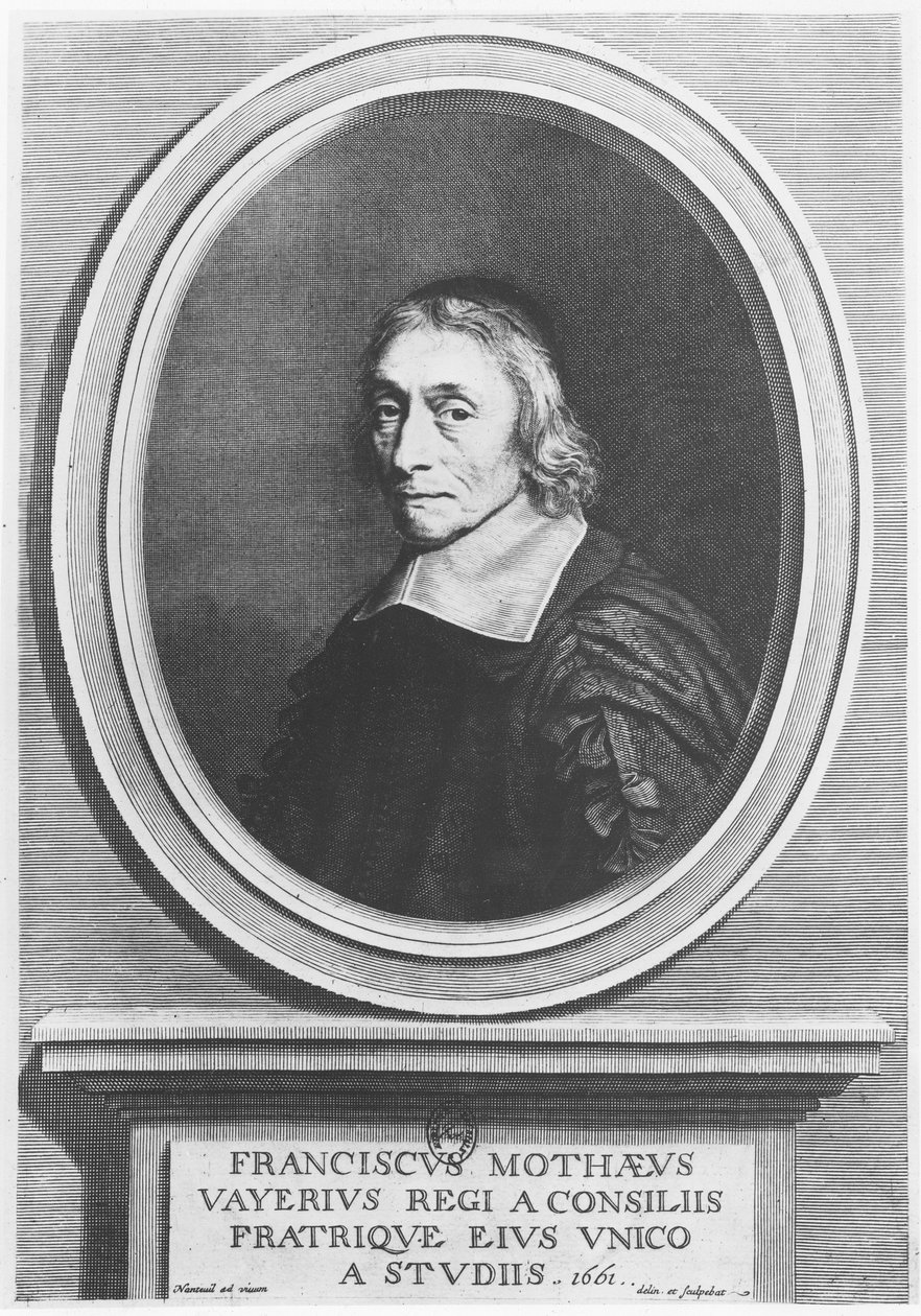 Portrét Françoise de La Mothe Le Vayer od Robert Nanteuil