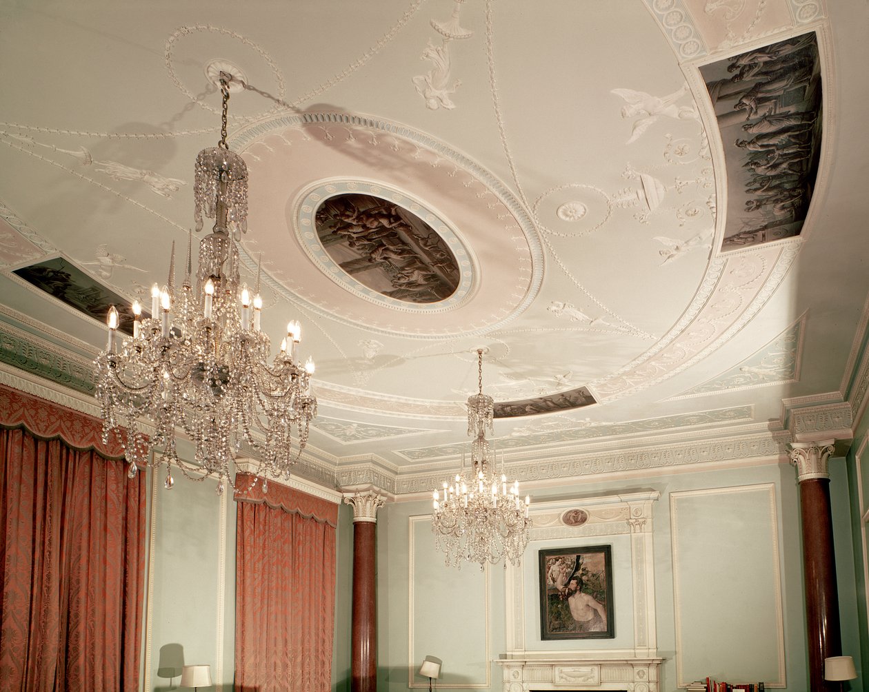 Přední salon, 1775 od Robert Adam
