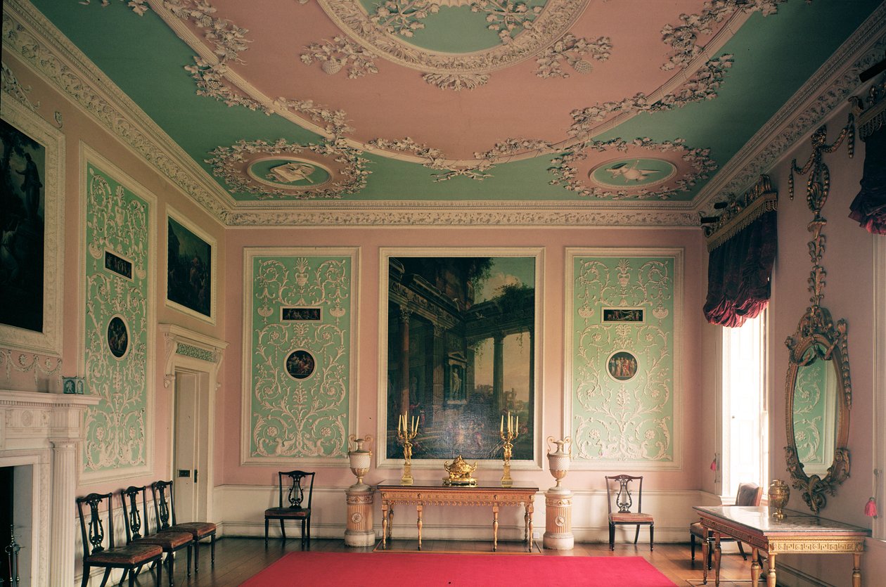 Jídelna, c.1766 od Robert Adam