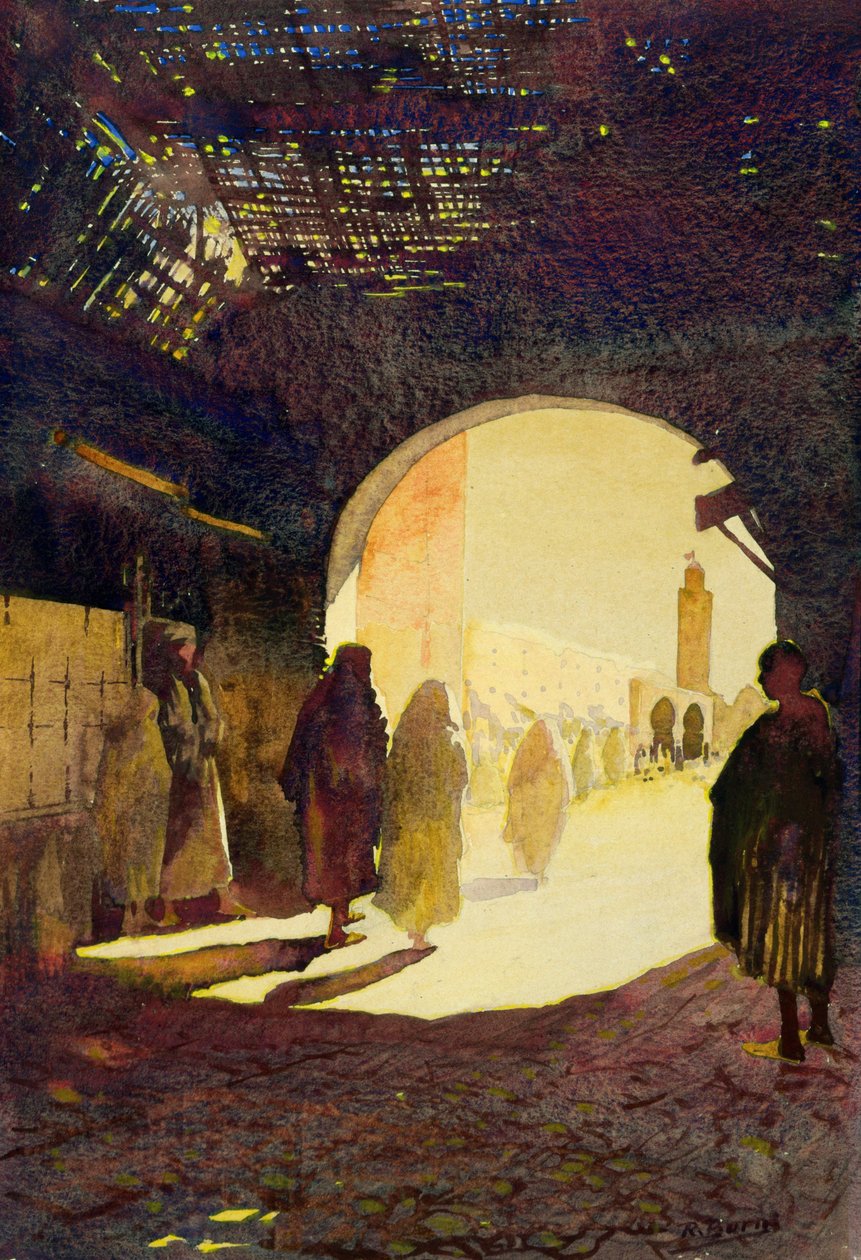 Fez, The Golden Hour, 1920 (wc) od Robert Burns