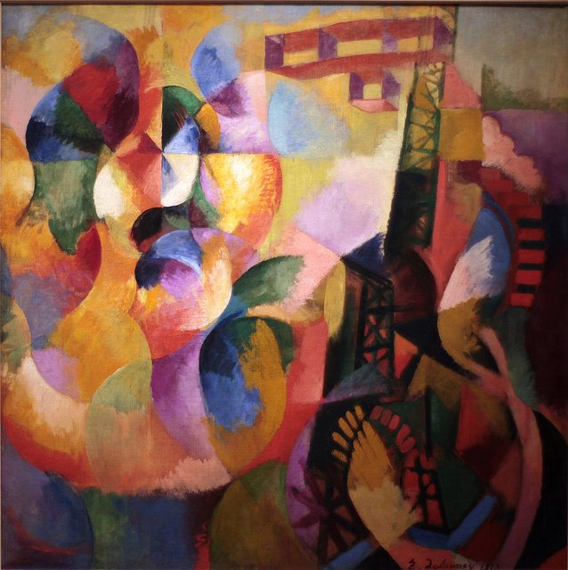 Soleil, Tour, Airplane Anglicky: Slunce, Věž, Letadlo od Robert Delaunay