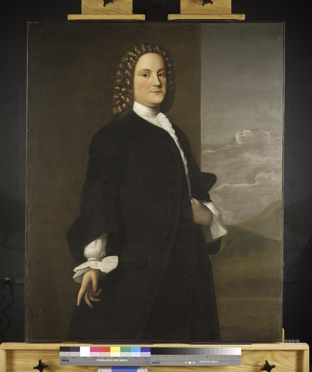 Benjamin Franklin, kolem roku 1746 od Robert Feke