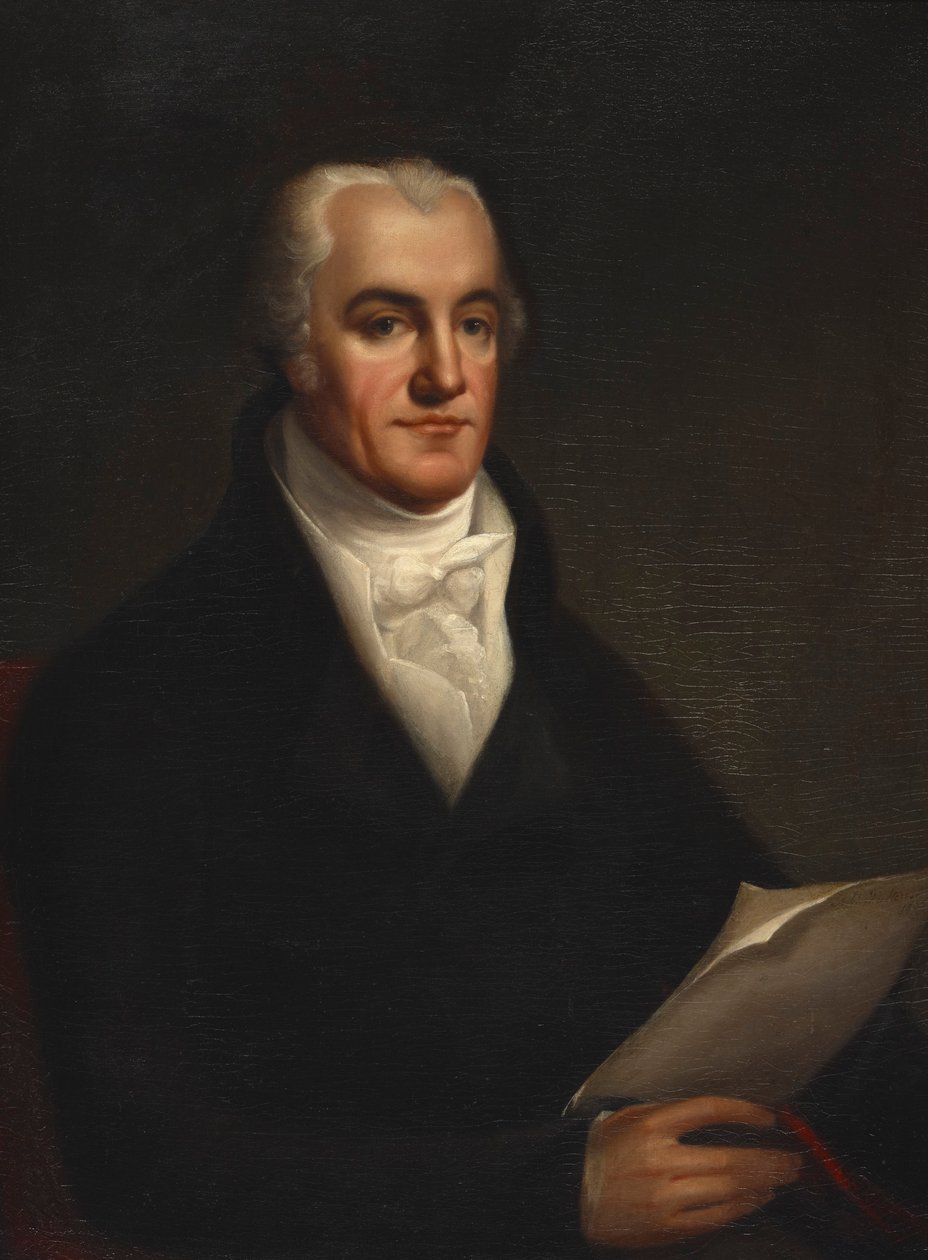 Portrét Joela Barlowa od Robert Fulton