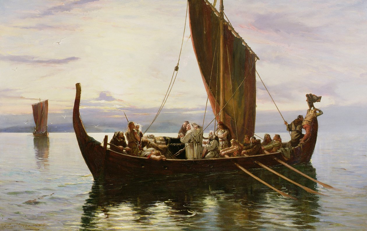 Poslední plavba Vikinga, 1882 od Robert Gibb