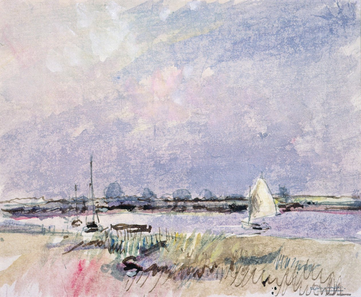 Procházející Sunshine od Robert Graham Dryden Alexander