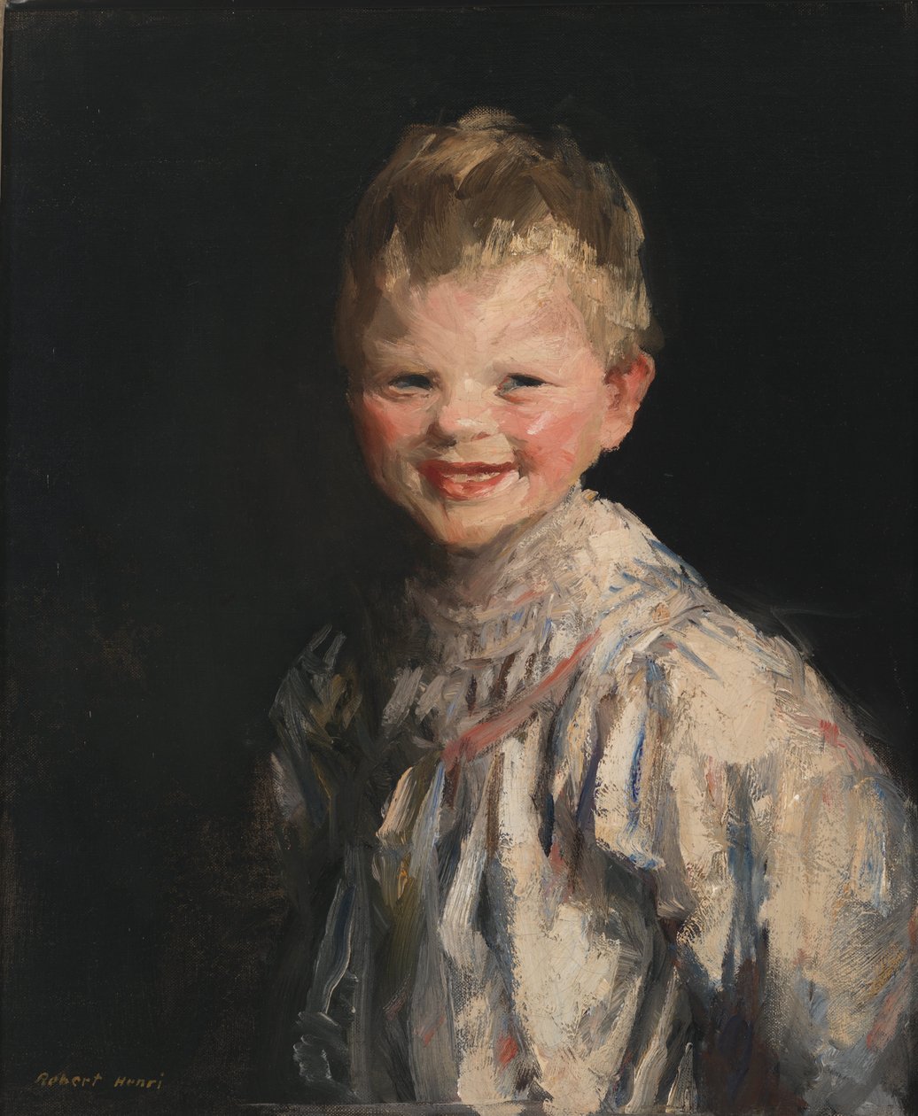 Smějící se dítě od Robert Cozad Henri