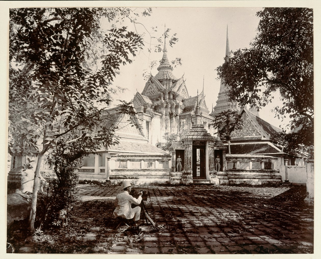 Wat Pho, 1890 od Robert Lenz