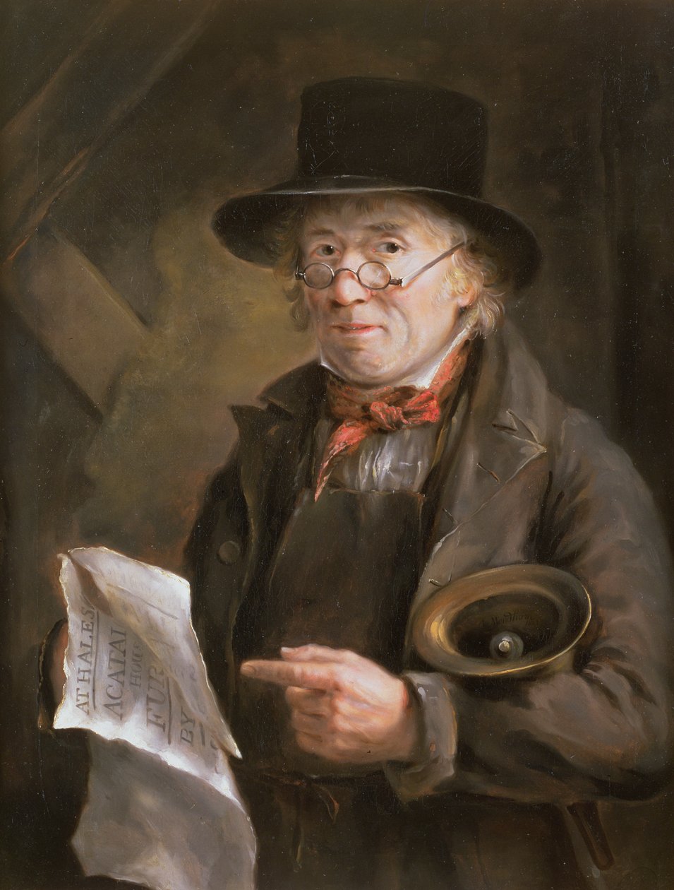 The Town Crier, 1822 od Robert Mendham