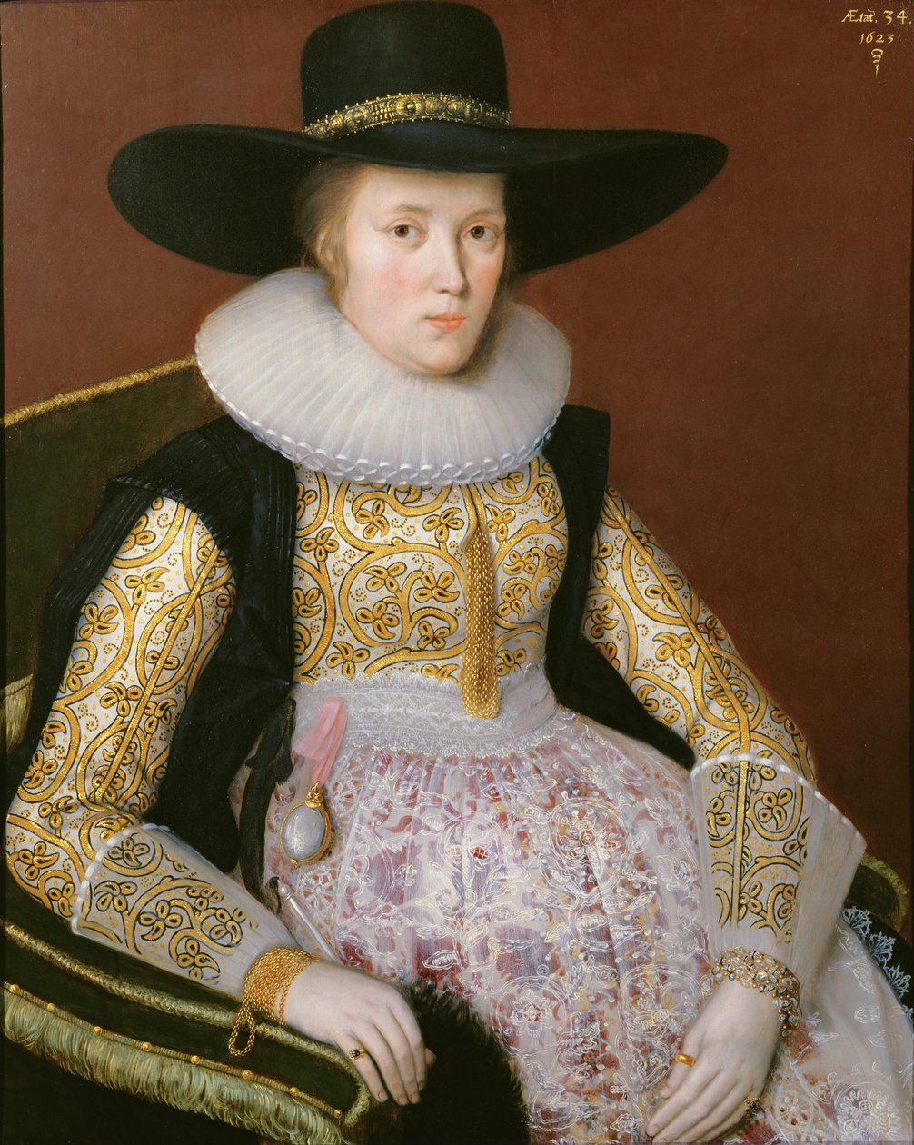Neznámá paní, 1623 od Robert Peake